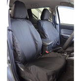 Mitsubishi L200 2015 On Mk7 Front Seat Covers - Pair - Black